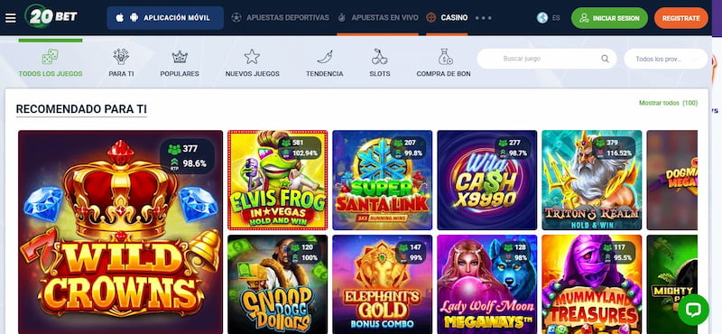 20bet - Tiradas gratis casinos España sin licencia