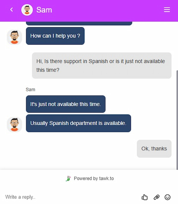 Atención al Cliente de TornadoBet