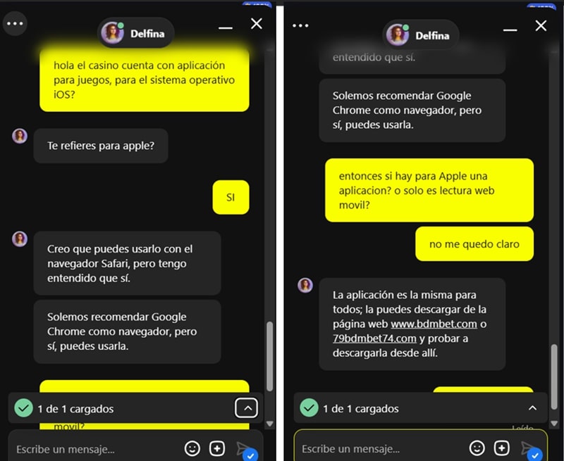 Atención al cliente BDMbet España
