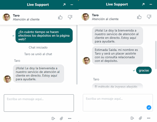 Atención al cliente en Spinanga España