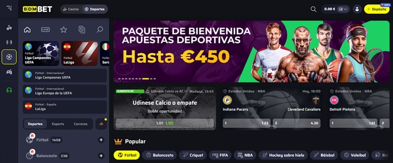 BDMBet España Deportes