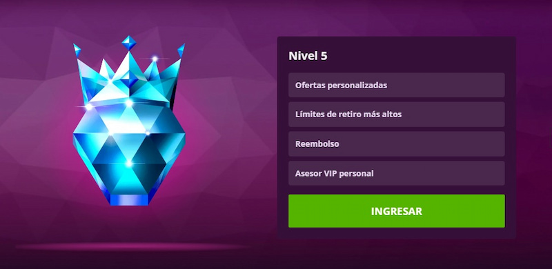 Beneficios - Programa VIP de casinos con licencia extranjera España