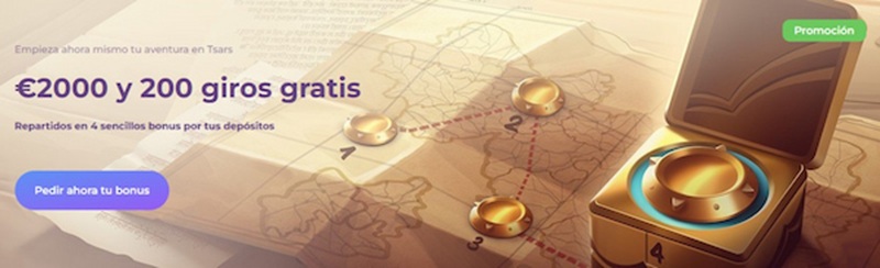 Paquete de bienvenida en Tsars España