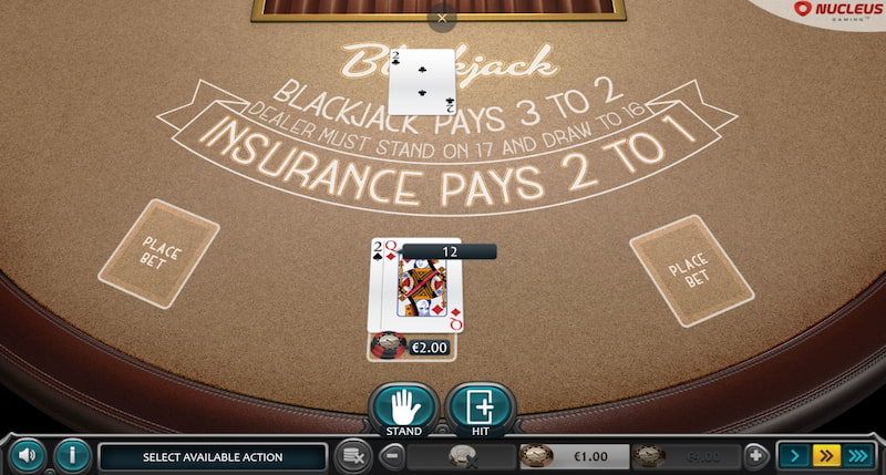 Blackjack europeo en casinos de España