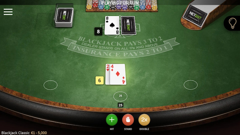 Blackjack clásico en casinos de España