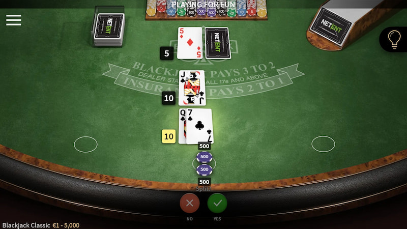 Blackjack - un juego de casino popular