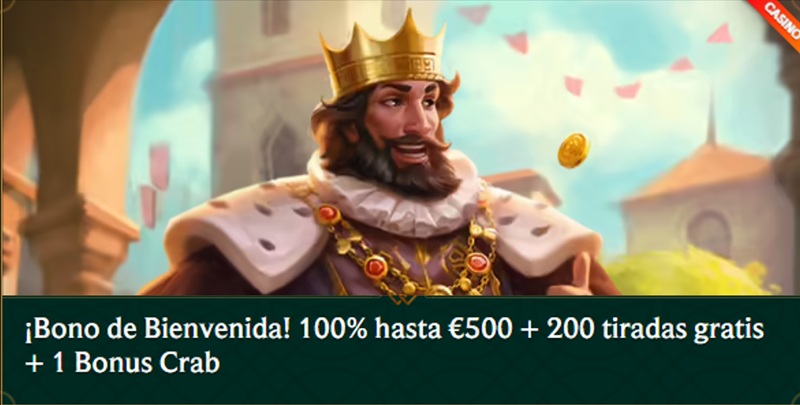 Bono de bienvenida en Casinia Casino España