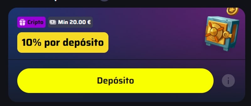 Bono cripto BDMbet