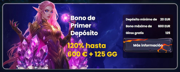 Bono de Bienvenida del Casino SlotsGem España