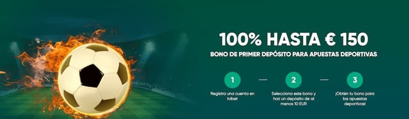 Bono de bienvenida para apuestas deportivas