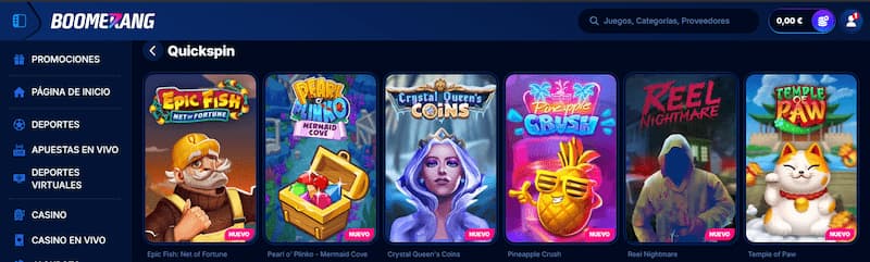 Boomerang: ¡Feasting Fox, el Juego más Divertido de Quickspin!