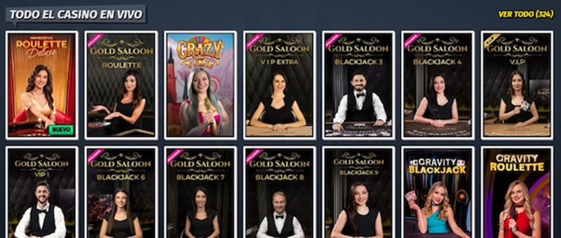 Casino en vivo en Allyspin