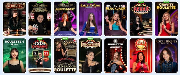 Casino en vivo en Casino Nomini