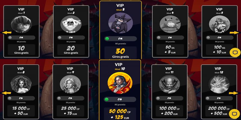 Club VIP - Hellspin Casino España