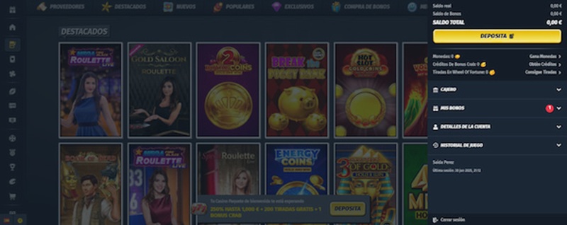 Diseño y usabilidad de Allyspin España