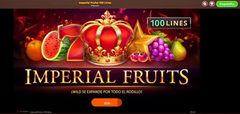 Imperial Fruits : Tragamonedas de Playson