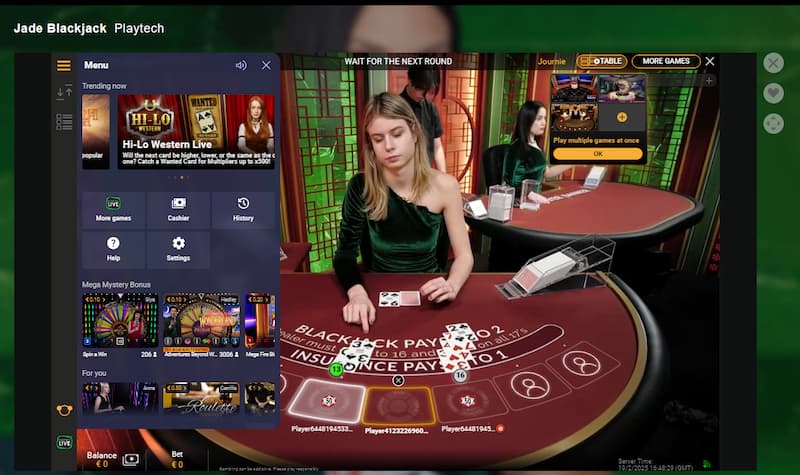 Jade Blackjack en Librabet en España