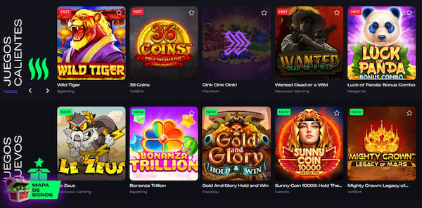 Juegos Gratuitos en Glitch Spin España