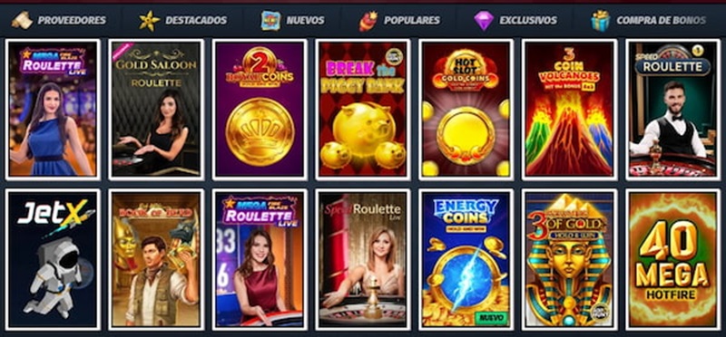 Juegos de casino gratuitos en Allyspin España
