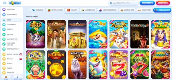 Juegos de casino en Nomini