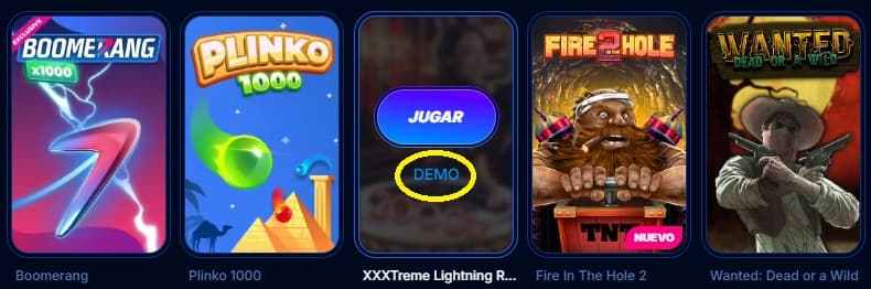 Juegos de Casino Gratis - Boomerang Bet casino España