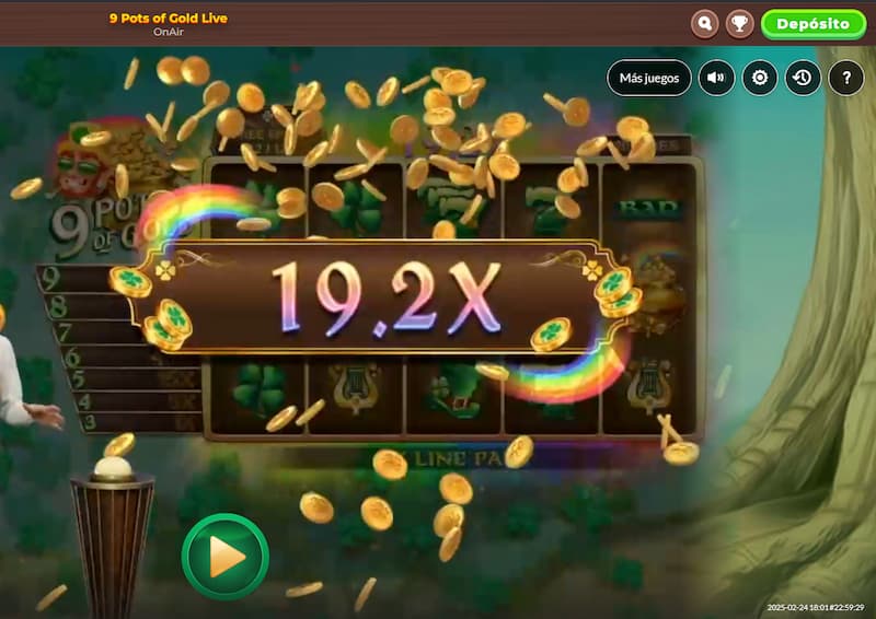 Multiplicadores - 9 Pots of Gold