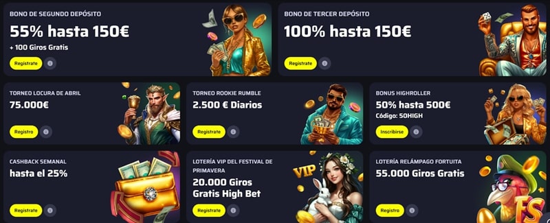 Otras Promociones de BDMBet - Cóctel de posibles ganancias y juegos gratis