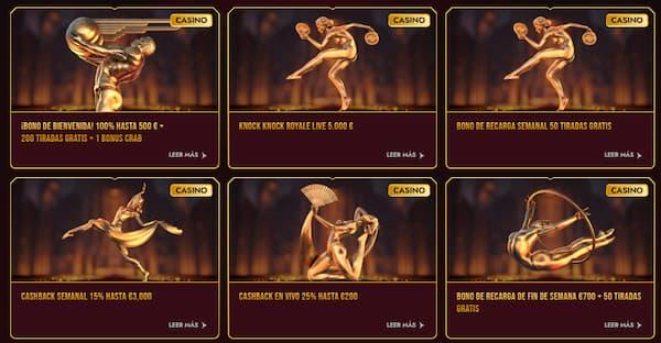 Otras promociones de Grand Club Casino España 