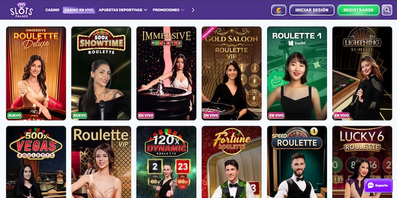 Ruleta en Vivo en Slots place - el mejor casino para jugar en España