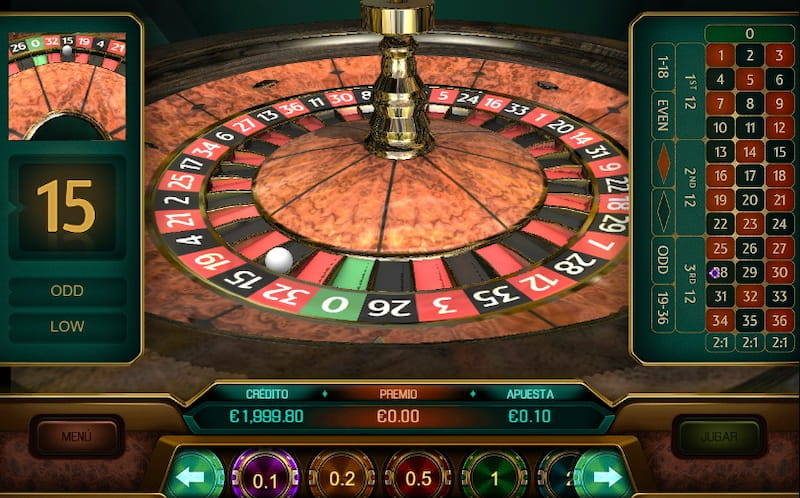 Ruleta en línea - un juego de casino clásico