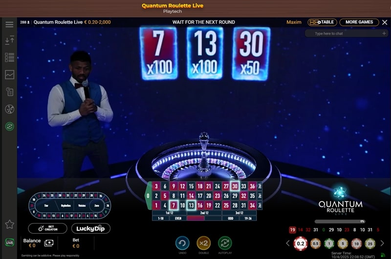 Ruleta en vivo BDMbet España