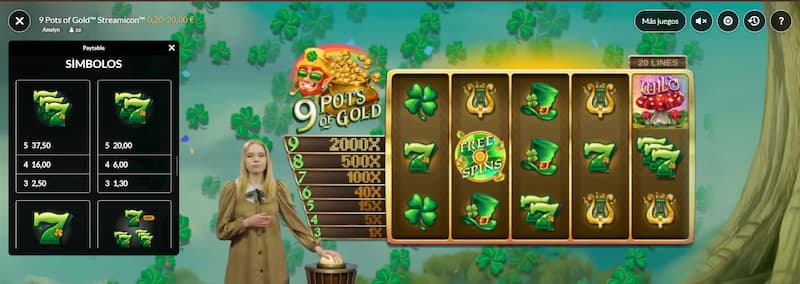 Simbolos- 9 Pots of Gold