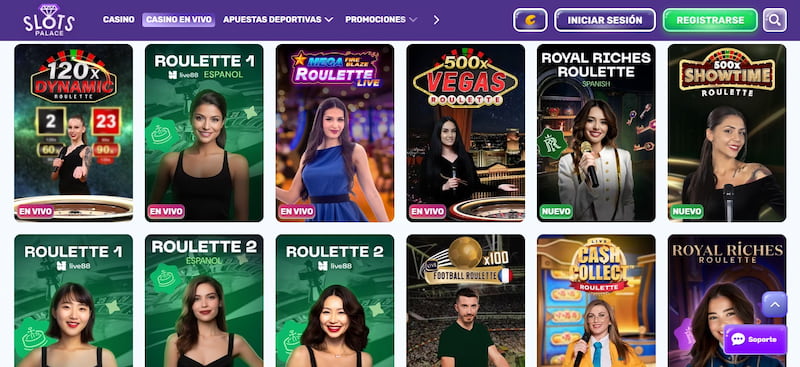 Slots Palace - El mejor casino de ruleta en España