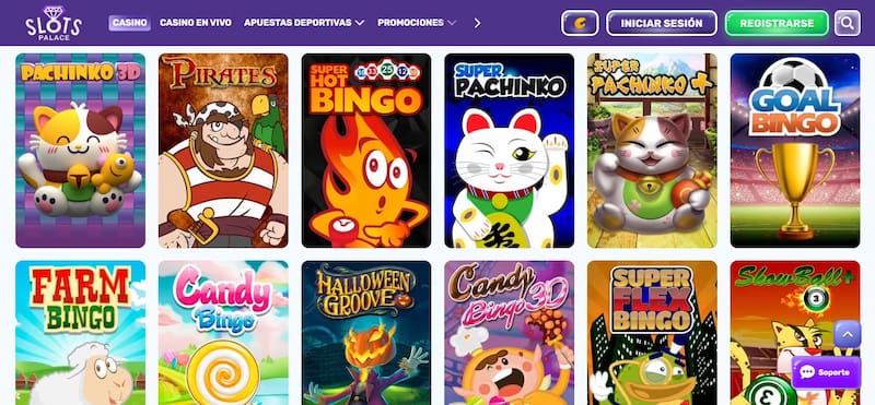 Slots Palace - Juegos de casino en España