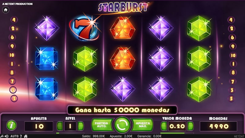Starburst - Trageperras online