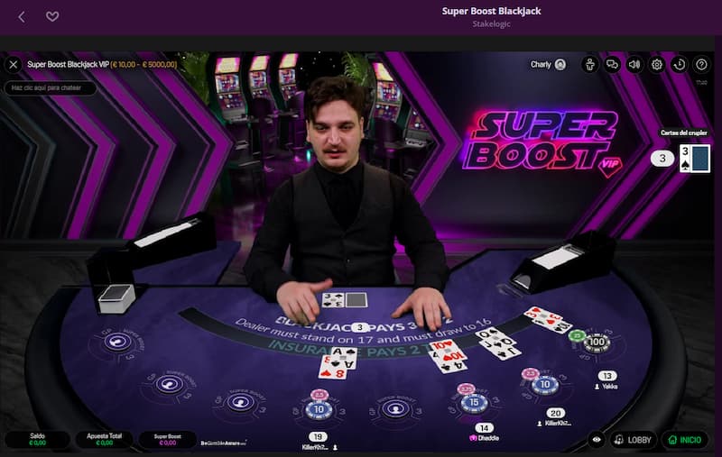 Super Boost Blackjack
