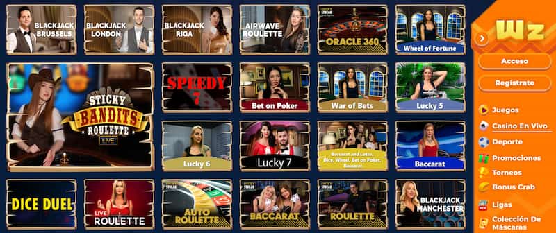 Wazamba - El mejor casino de blackjack en vivo en España