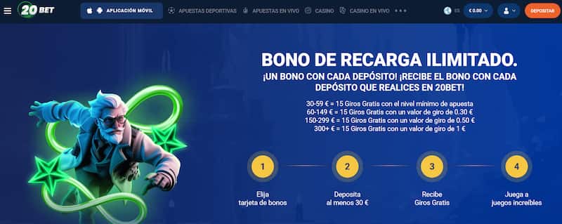 bono de recarga ilimitado