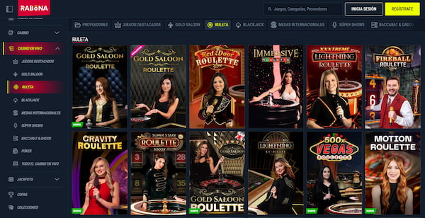 casino en vivo Rabona